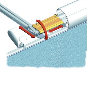 Spezial Montageschienen Set, Dachmarkise, Serie 6 / 9 2 Schienen inkl. Adapter