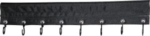 Kleiderhakenleiste EuroTrail 8-fach Farbe schwarz