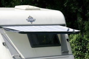 Sonnenvordach für Fenster, inklusive Gestänge