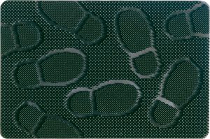 Fußmatte LAKO Dancer 60 x 40 cm Farbe schwarz