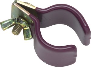 Klemmschelle gummiert