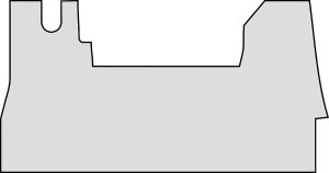 Tapis de sol plastique anthracite, pr Master depuis 07/10