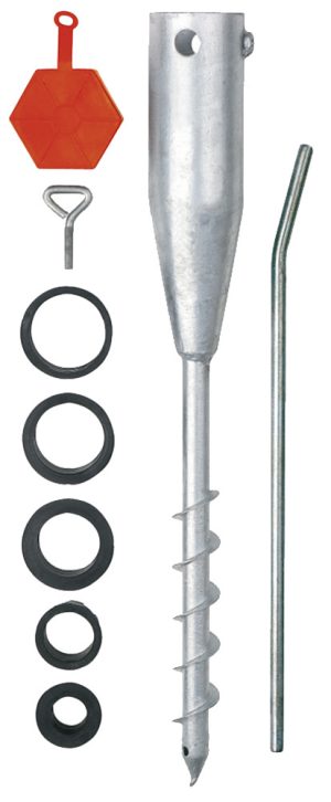 Bodenhülse FerroFix Set 9-teilig