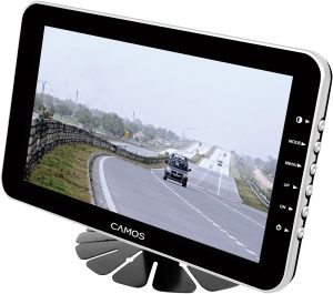 Système vidéo de recul CAMOS RV-730 HD-BL, noir