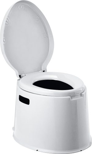 Eimertoilette Optitioil inkl. Sitz , Farbe grau 40 x 48 x 33 cm Traglast 100 kg