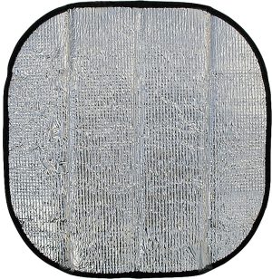 Sitzkissen Heusser products Alu, Farbe silber