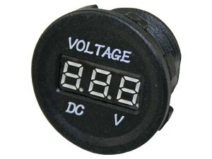 Voltmeter 10 - 30 V / max. 30 V Farbe schwarz