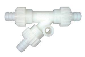 Y-Stück 45° M15 x 1,5 mit Muttern