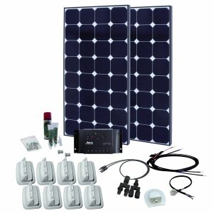 Installation solaire Phaesun SPR kit caravane Solar Peak PRS15 240 W / 12 V