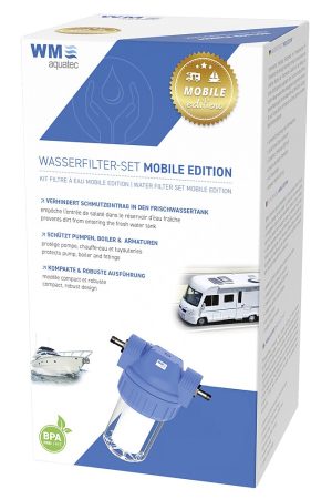Wasserfilter-Set WM aquatec Mobile Edition Farbe blau/transparent