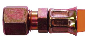 Gasschlauch 40 cm G 1 / 4 LH-ÜM x SRV 10 mm