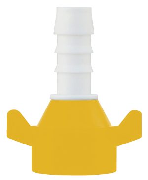 Aufschraubtülle LILIE gerade 10 mm Trinkwassersystem WeißGelb®