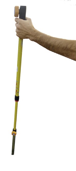 Sonnenschirmständer Strandhammer, gelb