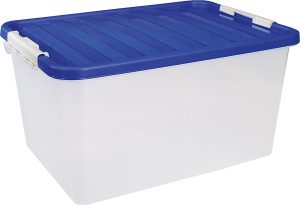 Clipbox Heidrun Europlastic mit Deckel und Clip-Verschluss 38 l