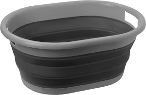 Wäschekorb BRUNNER Lotus Fold-Away 36 l Fb. schwarz / grau