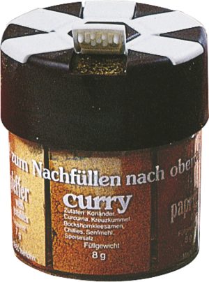 Boîte à épices avec 6 compartiments