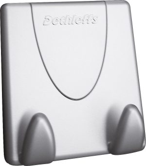 Hakenleiste 2-hakig ca, 5 x 5 cm