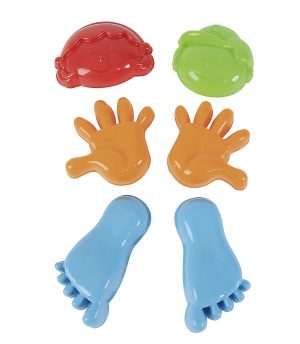 Förmchen-Set, 6 Sandformen