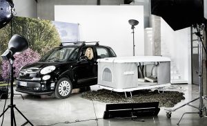 Stützfüsse AirPass zu Dachzelt Farbe grau