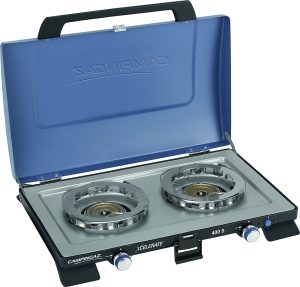 Réchaud gaz Campingaz Xcelerate 400 S 2 feux 50 mbar 2 x 2,2 kW