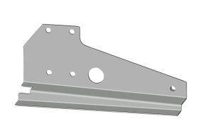 Klemmplatten-Satz easydriver Rahmenadapter M smart links u. rechts bis 1.800 kg für Rangiersystem