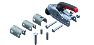 Kugelkupplung Al-Ko AK 270 inkl. Soft-Dock, Distanzstücke 35/40/45