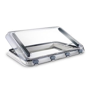 Lucarne Dometic Heki 3 manivelle, dim. de découpe 96,0 x 65,5 cm sans ventil. forcée, sans éclairage