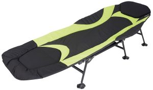 Lit de camp EuroTrail Queen noir/citron vert