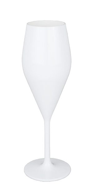 Verre à champagne Gimex Eleganza 2 pcs blanc