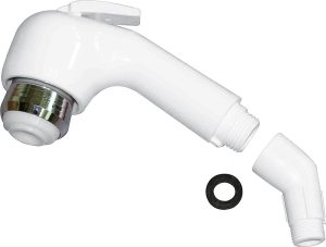 Kombi Stellbrause Comet mit Winkel Farbe weiß