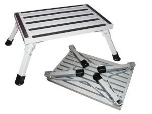 Marchepied H.A.B.A. Vicotria pliable 61,5 x 23 x 40 cm Charge admise 150 kg