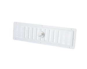 Lüftungsschieber Kunststoff weiß 1 Stück