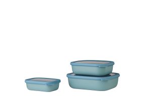 Multischüssel-Set Cirqula rechteckig 3-teilig