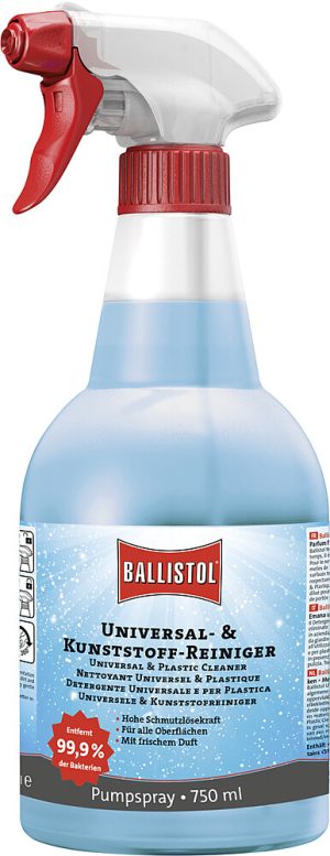 Universal- und Kunststoff- Reiniger BALLISTOL Inhalt 750 ml