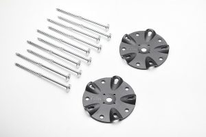 Ankerplatten froli inkl. Befestigungsschrauben Inhalt 2 Stück