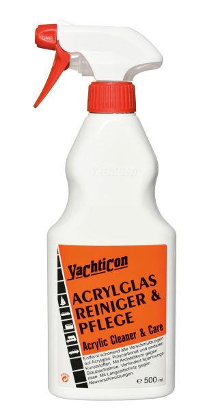 Produit d’entretien verre acryl. Yachticon contenu 0,5 l