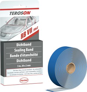 Dichtband Teroson RB VII 20 x 2 mm Rolle 3 m Farbe weiß