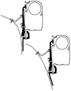 Adapterschiene Bürstner Ixeo