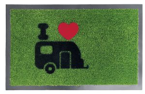 Fußmatte Green Flock, grün