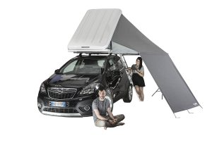 Sonnensegel zu Dachzelt Variant