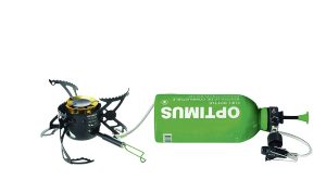 Multifuel-Kocher Optimus Polaris inkl. leere 0,4 l Brennstoffflasche