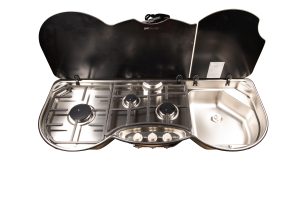 Einbau Koch-/ Spülkombination Thetford Serie 353 Rechts Waschbecken rechts