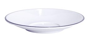 Untertasse für Henkelbecher Linea Blue weiß/blau