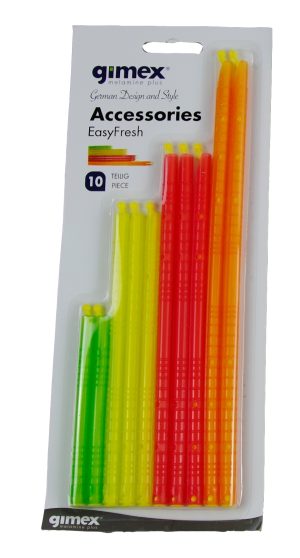 Lot de fermetures de sachets Gimex EasyFresh 10 pcs