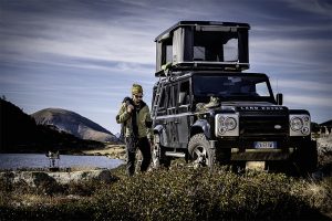 Tente de toit View Couleur noir / Carbone