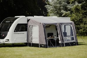 Caravanvorzelt Baletto Air Elements Shield grey violet