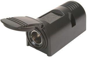 Aufbau-Steckdose PRO CAR DIN EV mit Deckel 16 A TÜV geprüft 12 - 24 V