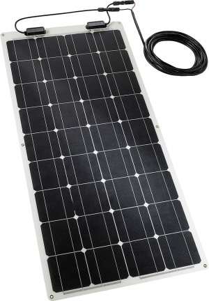 Solarmodul TELECO TSPF110 halbflexibel 110 W mit Verlängerungskabel Länge 5 m