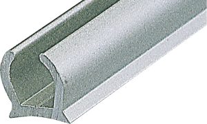 Alu-Windblendschiene, silber