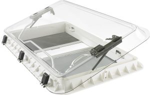Dachhaube Dometic Seitz Heki 2 Bügel Ausschnittmaß 96,0 x 65,5 cm mit Zwangsbe- lüftung